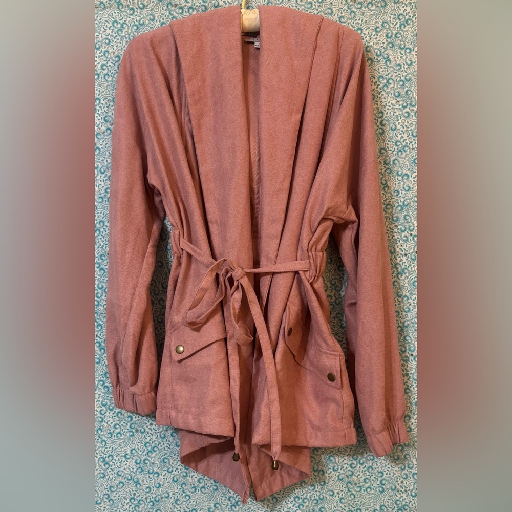Favlux Pink Hooded Jacket, Size: Medium